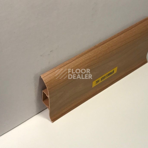 Плинтус Ideal Comfort 55mm Клен темный 264 фото 2 | FLOORDEALER